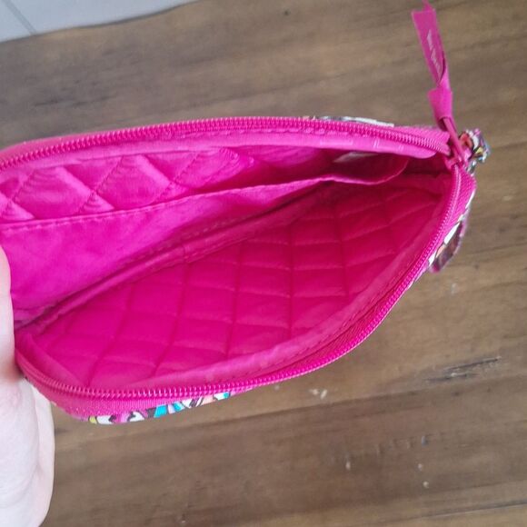 Vera Bradley Pink Floral Messenger Bag And Wallet Set - Picture 10 of 14